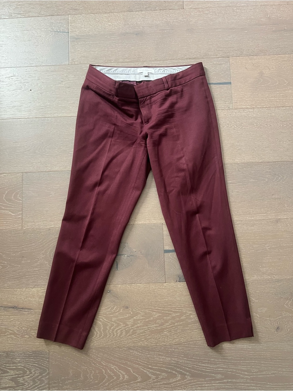 Banana Republic Women's Burgundy Ankle Dress Pants